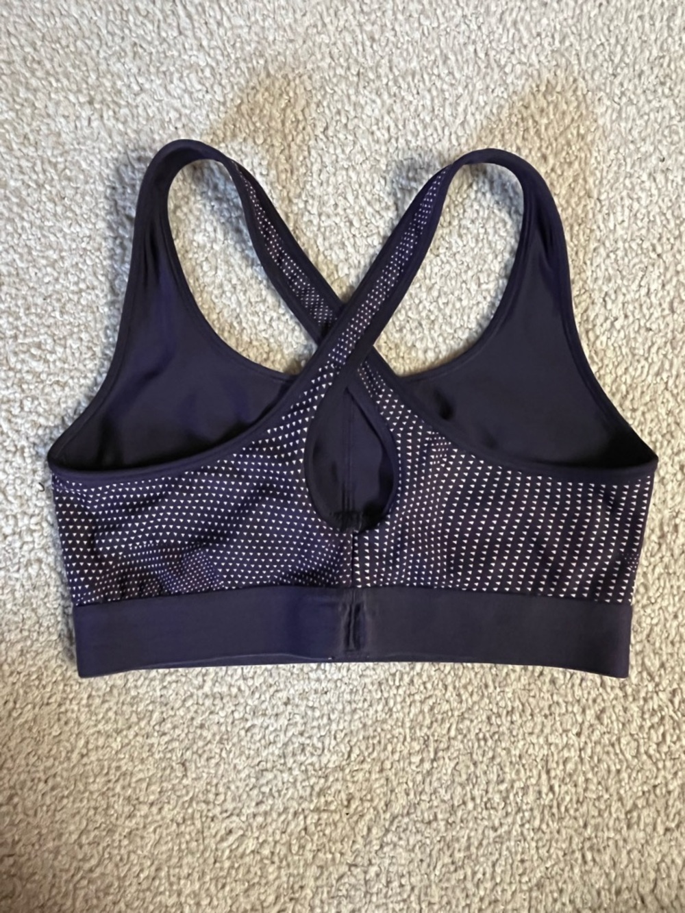 Under Armour Purple Patterned Active Set - Sports Bra & Leggings - Picture 4 of 9